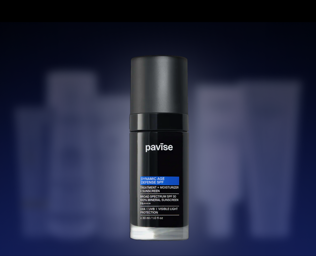 Dynamic Age Defense SPF with generic unnamed products in a row