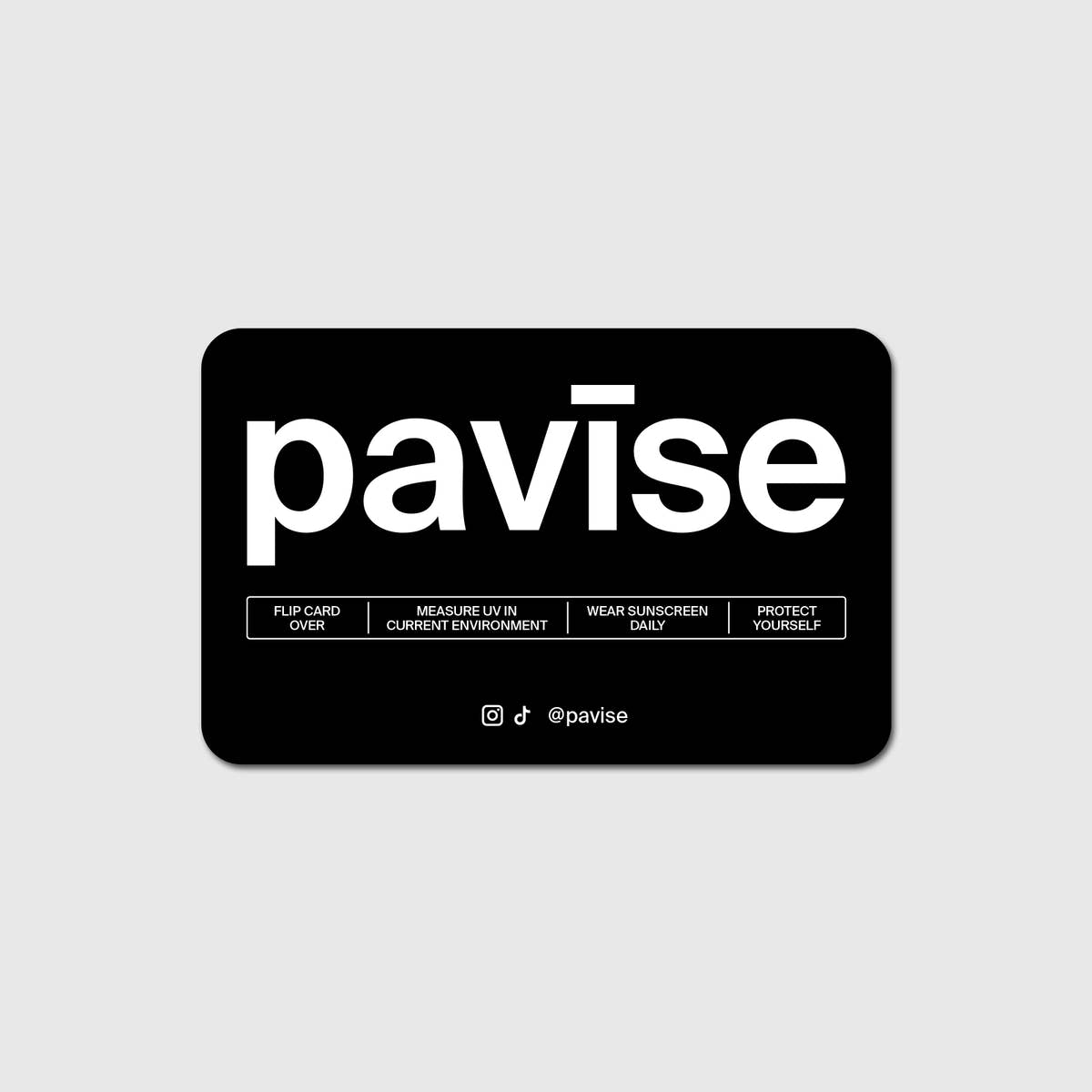 UV Indicator Card